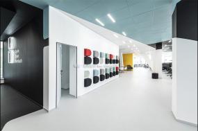 工业文雅风格办公室装修图片