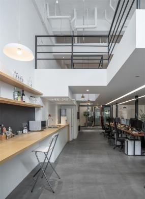 简约文雅工业风格办公室装修图片