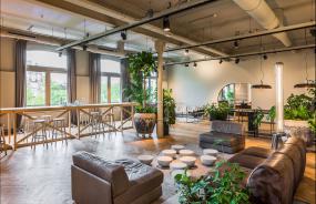 简约工业风格办公室装修高清图片