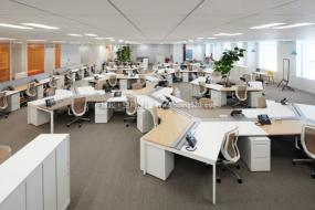 日式简约风格办公室设计效果图片