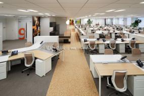 日式简约风格办公室设计效果图