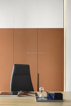 日式简约风格办公室装修效果图