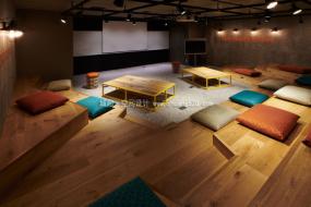 日式简约风格办公室装饰设计效果图