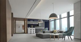 最新日式简约风格办公室装修设计效果图