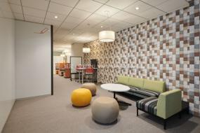 日式简约风格办公室设计装饰效果图