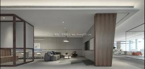 日式简约文雅风格办公室装修图片