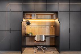 日式简约风格办公室设计装饰效果图