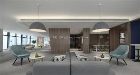 日式简约风格办公室装修设计效果图片