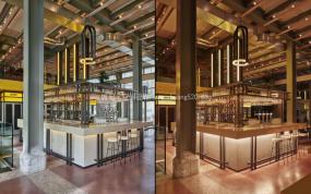 最新简约风格餐饮店设计装修图