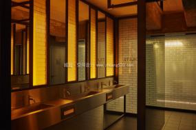 简约风格餐饮店装修高清效果图