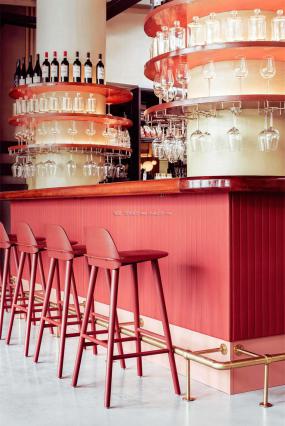 现代简约风格餐饮店装修效果图