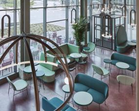 简约风格餐饮店装修设计效果图