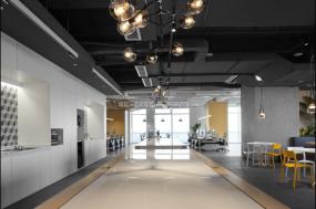 工业简约风格办公室设计装饰图