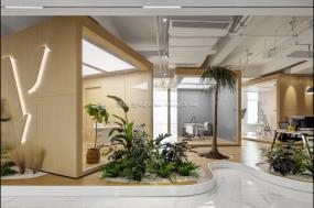 最新工业简约风格办公室设计装修图