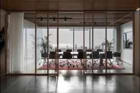 工业简约风格办公室装修设计效果图片