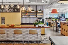 工业简约风格办公室装修实物图片