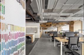 工业简约风格办公室设计装饰效果图片