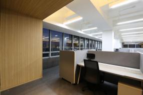 简约创意文雅风格办公室装修图片