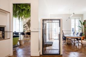 简约创意风格办公室设计装饰图