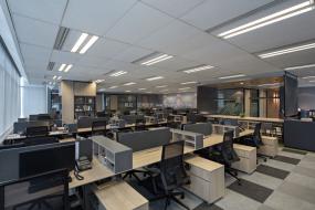 简约创意风格办公室装饰设计效果图片