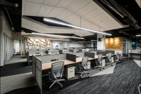 简约创意风格办公室装修装潢效果图