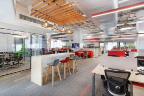 简约创意文雅风格办公室装修效果图