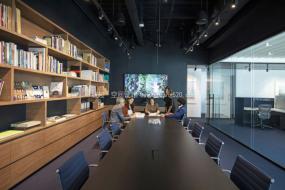 欧式简约风格办公室设计效果图片