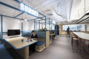 欧式简约风格办公室设计装修效果图片