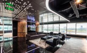 欧式简约风格办公室设计装潢图片