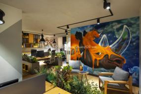 日式风格办公室设计装修效果图片