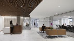 日式风格办公室设计效果图