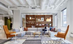 高档大气风格办公室装修效果图