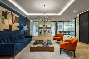 工业创意风格办公室设计装修效果图