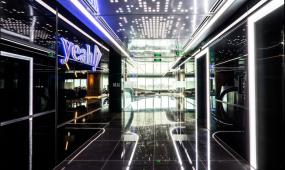 工业创意风格办公室装潢效果图