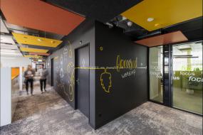 工业创业风格办公室设计效果图