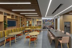 高档工业风格办公室装饰图片