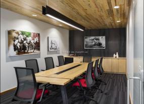 高档工业风格办公室设计装饰效果图片