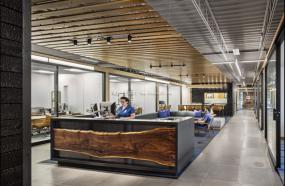 高档工业风格办公室设计装饰效果图