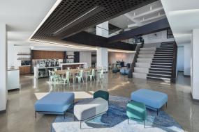 欧式简约文雅风格办公室装修效果图