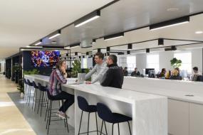 欧式简约风格办公室装修设计效果图