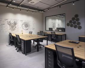 欧式简约风格办公室设计装饰图片