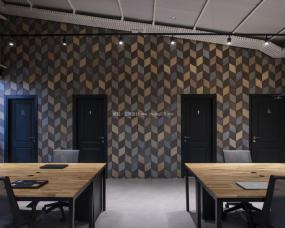 欧式简约风格办公室设计装饰图