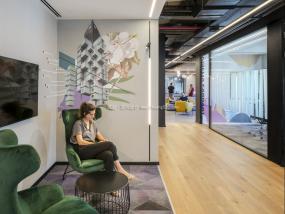 现代办公室吊顶装修效果赏析图片