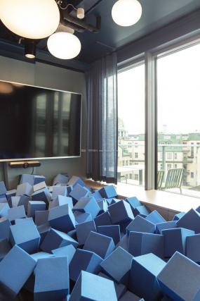 普通办公室室内吊顶装修效果图集