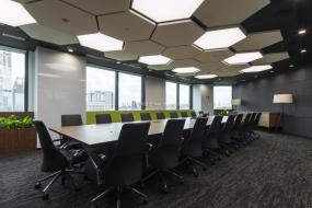 简约办公室吊顶室内装饰装修设计图片