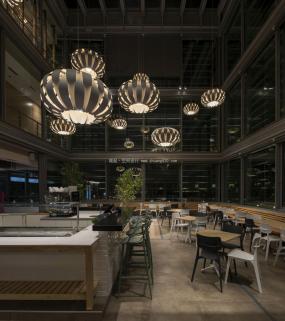 大办公室吊顶设计装修效果图片