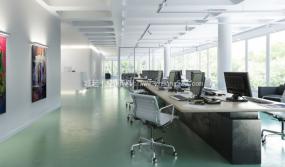 办公室装饰设计室内效果图