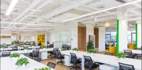 办公室室内装饰设计效果图2018图片