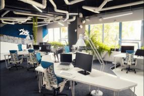 办公室装潢效果图片