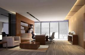 办公室布置装饰图片